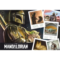 TREFL Puzzle Super Shape XL Star Wars: Mandalorian 160 dielikov