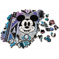 Trefl Wood Craft Origin puzzle Mickey Mouse a Minnie 501 dielikov