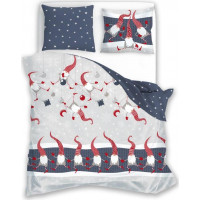 Bavlnené obliečky SCANDI Škriatkovia - 220x200 cm