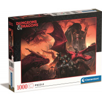 CLEMENTONI Puzzle Dungeons&Dragons 1000 dielikov