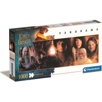 CLEMENTONI Panoramatické puzzle Pán prsteňov 1000 dielikov