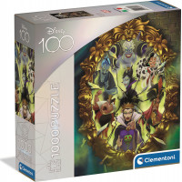 CLEMENTONI Puzzle Disney 100 rokov: Zloduchovia 1000 dielikov