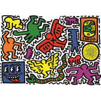 CLEMENTONI Puzzle Novo Art Series: Keith Haring 1000 dielikov