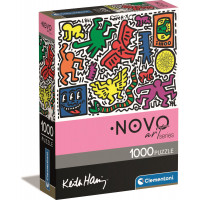 CLEMENTONI Puzzle Novo Art Series: Keith Haring 1000 dielikov