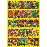 CLEMENTONI Puzzle Novo Art Series: Keith Haring 1000 dielikov