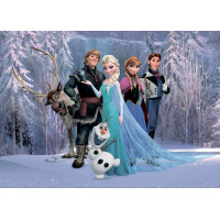 Detská fototapeta DISNEY - Frozen v kúzelnom lese - 156x112 cm