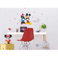 Detská samolepka DISNEY MICKEY & MINNIE 30x30 cm