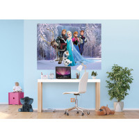 Detská fototapeta DISNEY - Frozen v kúzelnom lese - 156x112 cm