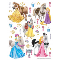 Detská samolepka DISNEY PRINCEZNY 65x85 cm