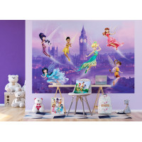 Detská fototapeta DISNEY - Víly v Londýne - 255x180 cm