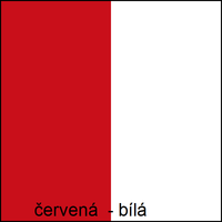 Farebné prevedenie - červená / biela