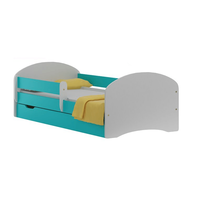 Detská posteľ so zásuvkou AQUA 180x90 cm