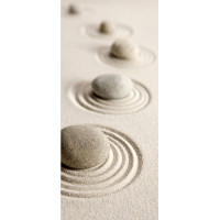 Moderné fototapety - Kamene v piesku - 90x202 cm
