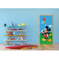 Detská fototapeta DISNEY - Mickey Mouse - 90x202 cm