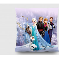 Detský vankúšik DISNEY ĽADOVEJ KRÁĽOVSTVO FROZEN 40x40 cm