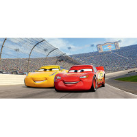 Detská fototapeta DISNEY - CARS - súperovi - 202x90 cm