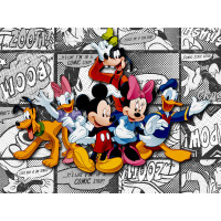 Detská fototapeta DISNEY - Mickey Mouse a kamaráti 2 - 360x270 cm
