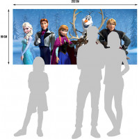 Detská fototapeta DISNEY - FROZEN - 202x90 cm