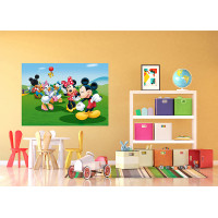 Detská fototapeta DISNEY - Mickey Mouse tancuje s priateľmi - 155x110 cm