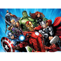 Detská fototapeta MARVEL - Hrdinovia Avengers - 155x110 cm