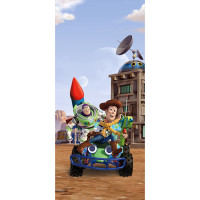 Detská fototapeta DISNEY - Woody a Buzz - 90x202 cm