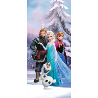 Detská fototapeta DISNEY - Frozen v kúzelnom lese - 90x202 cm