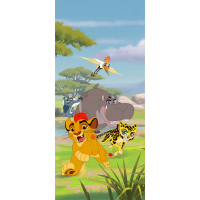 Detská fototapeta DISNEY - Kion a kamaráti - 90x202 cm