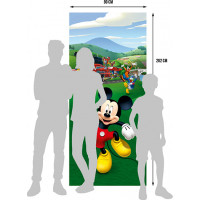 Detská fototapeta DISNEY - Mickey Mouse má nápad - 90x202 cm