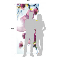 Moderné fototapety - Magnólia - 90x202 cm