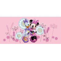 Detská fototapeta DISNEY - kamarátky Minnie a Daisy - 202x90 cm