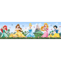 Detská samolepiaca bordúra DISNEY PRINCEZNY, 14x500 cm