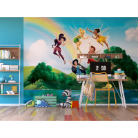 Detská fototapeta DISNEY - Víly a dúha - 360x270 cm