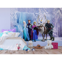 Detská fototapeta DISNEY - Frozen v kúzelnom lese- 360x270 cm