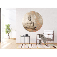 Moderné fototapety - Budha - guľatá - 140 cm