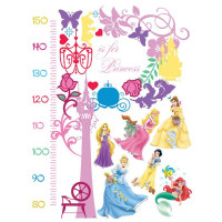 Detská samolepka DISNEY PRINCEZNY METER 65x85 cm