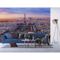 Moderné fototapety - Paríž z výšky - 360x270 cm