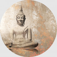 Moderné fototapety - Budha - guľatá - 70 cm