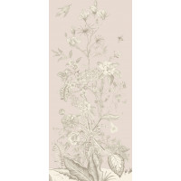 Moderné fototapety - Pastelové kvety - 90x202 cm
