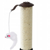 Mačacie škrabadlo 43 cm - čierne