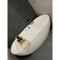 Voľne stojaca akrylátová vaňa MEXEN ERIS 170x85 cm - biela, 53441708500