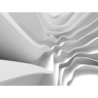 Moderné fototapety - Futuristické vlny - 360x270 cm
