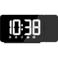 Projekčné hodiny s rádiom a budíkom