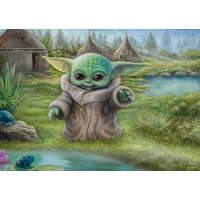SCHMIDT Puzzle Mandalorian: Dieťa 1000 dielikov