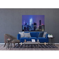 Moderné fototapety - Svetlá nočného mesta - 155x110 cm
