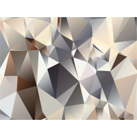 Moderné fototapety - Trojuholníky 3D - 360x270 cm