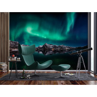 Moderné fototapety - Severná polárna žiara - 360x270 cm