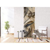Moderné fototapety - Béžový dym - 90x270 cm