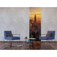 Moderné fototapety - Mesto z vtáčej perspektívy - 90x270 cm