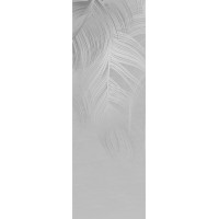 Moderné fototapety - Perie na šedom podklade - 90x270 cm
