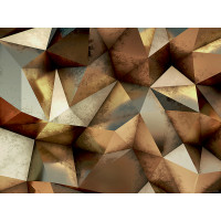 Moderné fototapety - Trojuholníky 3D 2 - 360x270 cm